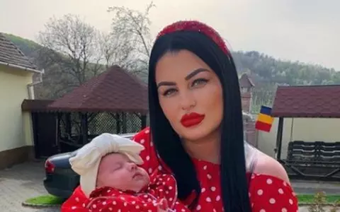 Manuela Oprișiu de la Puterea Dragostei și-a botezat fetița. Primele imagini de la eveniment