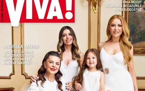 Elena Gheorghe, pictorial exclusiv în VIVA! de Iulie, cu cele mai importante femei din viața ei: mama, fiica, sora. Totul despre relația lor de familie
