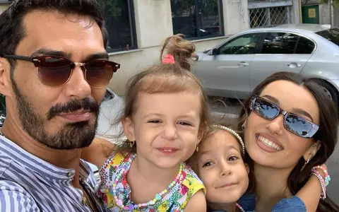 George Burcea și Viviana Sposub, vacanță cu fiicele actorului, la bunica lui: „Să-mi aduci strănepoatele și după aceea pot să mor”