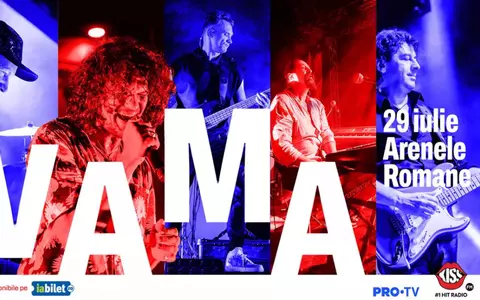 Vama la Arenele Romane – concert extraordinar pe 29 iulie