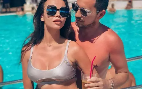 Prima imagine cu fetița Denisei Filcea și a lui Flick: "Prin tine se explică Dumnezeu". Cum arată Eva Maria