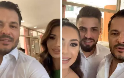 Liviu Vârciu și Anda Călin au fost nași de cununie, pentru prima oară: "Ce nașă rea, dar frumoasă am"