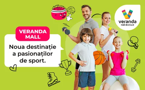 Veranda Mall este noua destinație a pasionaților de sport: ce oferte și activități am găsit în mallul din inima Oborului! 