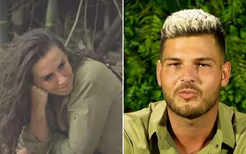 Mara Bănică și Răzvan Botezatu, scandal uriaș în emisiunea "Sunt celebru, scoate-mă de aici!" S-a lăsat cu amenințări: "Cum te prind, te ard"