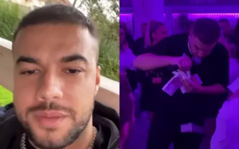 Culiță Sterp a aruncat cu bani de ziua lui! Invitații credeau că sunt șervețele