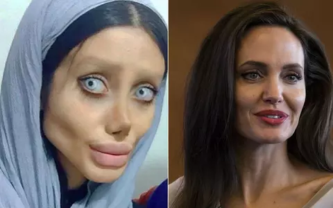 Cum arată de fapt Sahar Tabar, sosia zombie a Angelinei Jolie. Tânăra a făcut închisoare pentru postările "indecente"