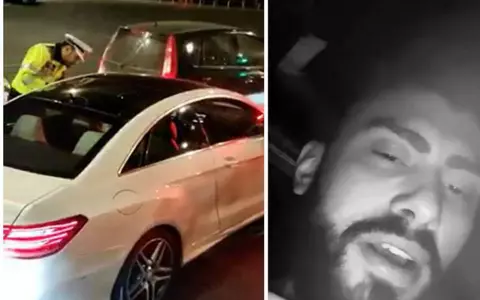 Șoferul cu Mercedes, care și-a bătut joc de polițiști, a fost reținut! Ce rezultate au arătat testele pentru alcool și droguri