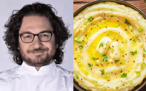 Rețeta de piure de cartofi a lui chef Florin Dumitrescu. Secretul unui preparat cremos