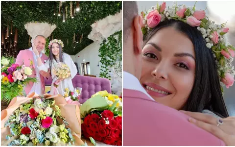 Alin Oprea și Medana s-au căsătorit. Primele imagini de la cununia civilă: "Sunt doamna Oprea cu acte în regulă"