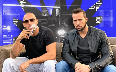 Frații Andrew și Tristan Tate, percheziționați de DIICOT.  În aprilie au fost acuzați că au sechestrat două fete