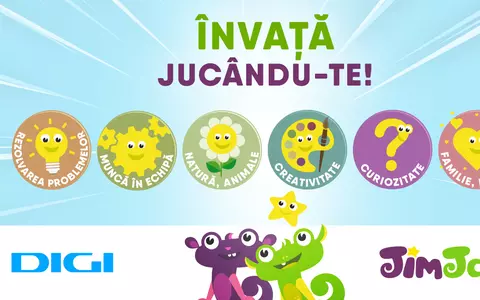 Televiziunea JimJam a introdus un nou sistem de iconițe de învățare, în sprijinul părinților