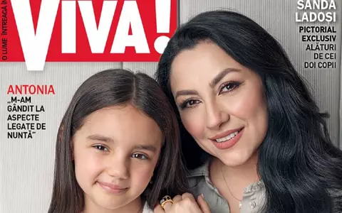 Andra și Eva, pictorial mamă-fiică, pe coperta VIVA! Totul despre cariera și familia celei mai iubite artiste din România