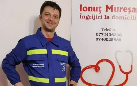 Ionuț Mureșan, asistent medical din Arad, s-a sinucis, la doar 37 de ani. L-a îngrijit și pe Benone Sinulescu, în ultima parte a vieții
