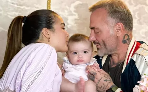 Cum arată acum fiica lui Gianluca Vacchi, la 3 ani de la operația la față. Blu Jerusalema s-a născut cu o malformația „gură de lup”