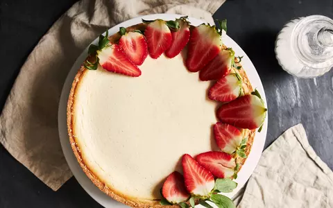 Rețetă de cheesecake cu căpșuni