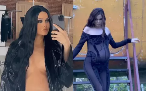 Theo Rose s-a pozat fără sutien și cu burtica de gravidă la vedere, în 7 luni de sarcină: „Trebuia să-mi fac OnlyFans”. Ipostaze sexy cu artista