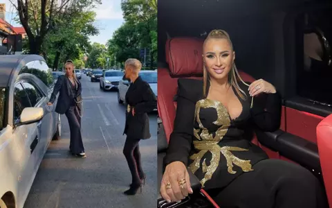 Anamaria Prodan a fost oprită de Poliție după ce a fost surprinsă la volanul unui dric Cadillac: "Ne-au pus câteva întrebări"