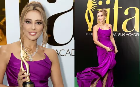 Iulia Vântur, apariție fabuloasă pe covorul roșu, în Abu Dhabi. Cu ce artist român s-a întâlnit la Premiile IIFA