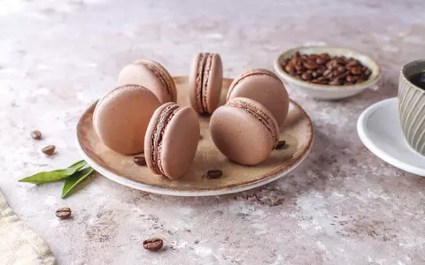 Rețetă de macarons cu boabe de cafea