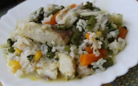 Rețetă de pilaf indian cu pește