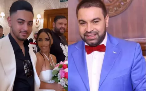 Dani Stoian, fiul lui Florin Salam, s-a căsătorit: Betty: "Tata este foarte fericit, a avut emoții ca și la mine" / Florin Salam nu apare în primele fotografii de la eveniment