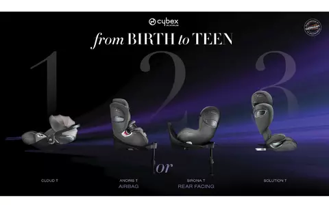 Completări și noutăți ale gamei Cybex T-line de scaune auto pentru copii. Siguranța absolută în călătoriile cu familia