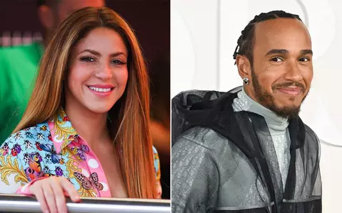 Shakira și pilotul Lewis Hamilton formează un cuplu. Au fost surprinși în timp ce se sărutau în fața prietenilor