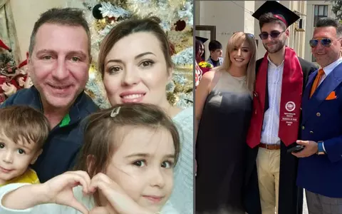 Christian Sabbagh, alături de fosta și actuala soție, la ceremonia de absolvire a fiului său: "Așa arată doi părinți fericiți!"