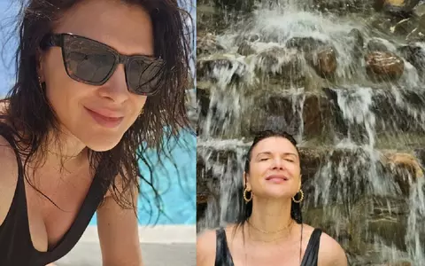 Cum arată Monica Bîrlădeanu în costum de baie la 44 de ani: ”Sper că vă răcoriți și voi”