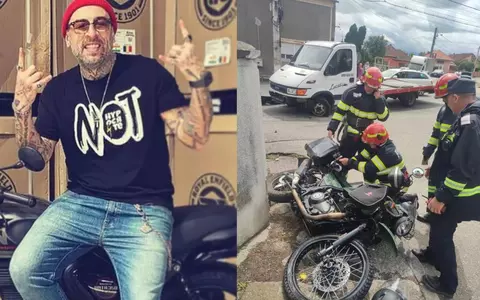 CRBL, la spital după ce a provocat un accident rutier în Hunedoara. Artistul a intrat într-o depășire periculoasă, pe motocicletă: "Încă sunt sub supraveghere medicală"