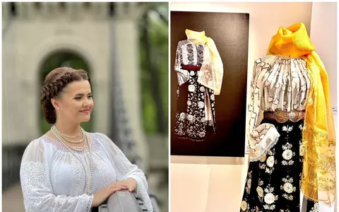 Niculina Stoican, expoziție specială la Paris. Artista deține un costum popular, identic cu cel al Mariei Tănase: „Din gogoși și viermi de mătase și din borangic” / EXCLUSIV