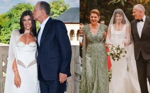 Cât a costat rochia purtată de Mihaela Geoană la nunta fiicei sale. Ținuta spectaculoasă a fost creată de designerul lui Kate Middleton