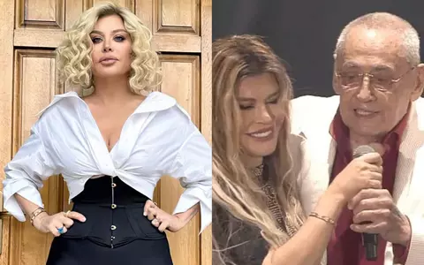 Loredana Groza explică de ce a îngenuncheat în fața lui Horia Moculescu, la Festivalul Mamaia: „A fost un moment magic. Mi s-a părut oricum prea puţin gestul meu” / EXCLUSIV