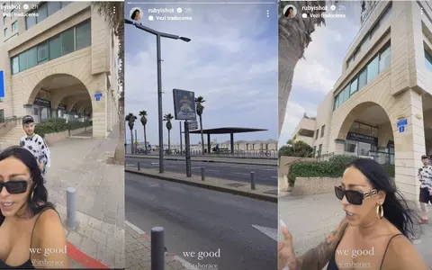 Ruby, clipe de panică după ce a fost prinsă în războiul din Israel: „Ne temem de ce s-ar putea întâmpla”. Cum arată buncărul în care s-a adăpostit și când se întoarce în România