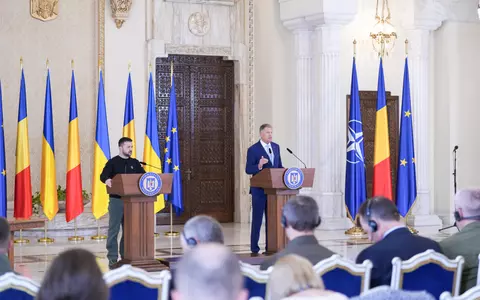 Ce a declarat Volodimir Zelenski, în cadrul vizitei în România, la Palatul Cotroceni: "România ne-a acordat sprijin și militar, și umanitar". Motivul anulării discursului în Parlament