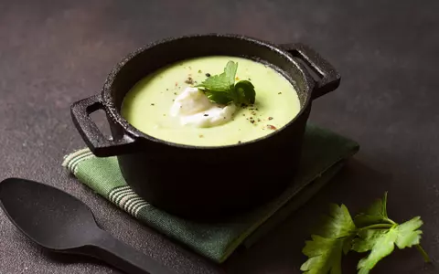 Rețetă de supă de castravete și struguri verzi