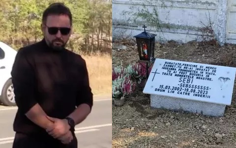 "Să rămână ceva în locul în care a murit el". Tatăl lui Sebi, băiatul ucis de Vlad Pascu, a ridicat o piatră funerară la locul accidentului