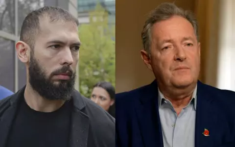 Cum ironizează Andrew Tate acuzațiile aduse de DIICOT, de viol și trafic de persoane, în interviul cu Piers Morgan: "Sunt acuzat că am ajutat fete să facă vizualizări pe TikTok"