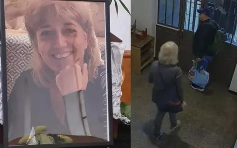 Imagini de la priveghiul Lilianei Popa, femeia incendiată de propriul nepot în scara blocului. Tatăl criminalului a venit să-și ia adio de la sora lui