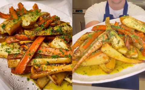 Rețeta de pâstârnac și morcov caramelizat cu cimbru pentru masa de Crăciun. Un preparat absolut delicios!