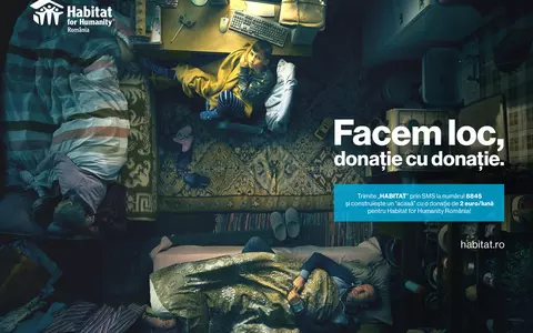 Împreună facem loc, donație cu donație – O nouă campanie de strângere de fonduri de la Habitat for Humanity România