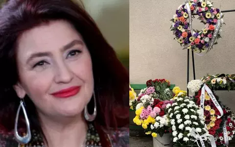 Rona Hartner este înmormântată acum, la cimitirul Bellu. Fostul ei soț, tatăl fetiței, a venit să-și ia adio de la artistă și toți au condus-o pe ultimul drum în ropote de aplauze / EXCLUSIV