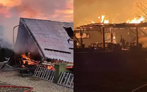 Care a fost cauza incendiului de la Ferma Dacilor, în care au murit opt oameni. Ce spun procuorii: „Efectul termic al…” / Cornel Dinicu a fost reținut