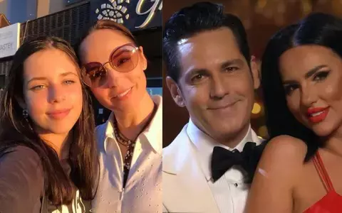 Ce relație are Violeta, fiica Andreei Marin, cu Lavinia Pîrva. Cum a fost filmată alături de soția tatălui ei