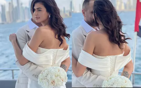 Mădălina Pamfile s-a căsătorit în Dubai cu tatăl fetițelor sale, în mare secret. Primele imagini cu vedeta în rochie de mireasă