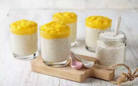 Rețetă de budincă de tapioca