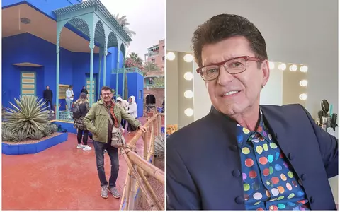 Gabriel Dorobanțu a vizitat vila din Maroc a lui Yves Saint Laurent: ”Te costă ceva bani...” Ce l-a impresionat pe artist / EXCLUSIV