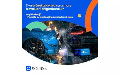 Fără stres în caz de accident auto? Da. Meriți să fii fără grijă!