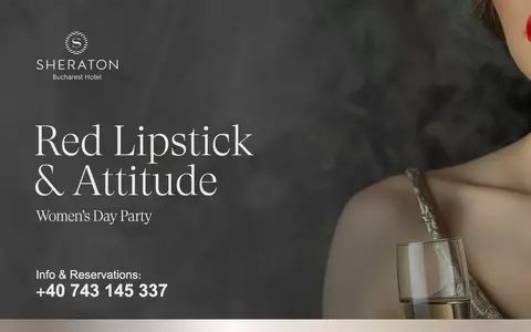 Sheraton Bucharest Hotel celebrează femeia printr-o serie de evenimente speciale dedicate lunii martie