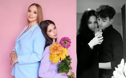 Violeta Bănică, fiica Andreei Marin, a postat primele imagini cu iubitul ei. S-au filmat în timp ce se sărută și se țin în brațe: „Te iubesc”